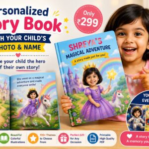 Personalized Story Book with Your Child's Photo & Name