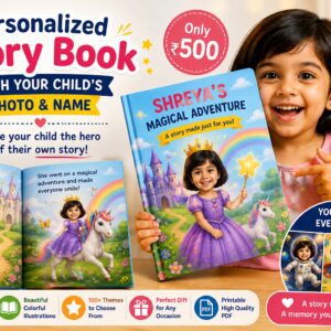 Personalized Story Book with Your Child's Photo & Name